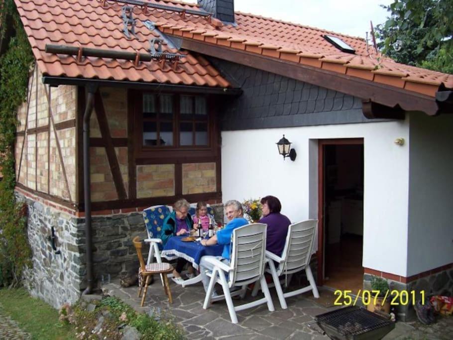 Ferienhaus Harz Villa Allrode Exteriör bild